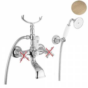 Смеситель для ванны Bugnatese Revival, без рукояток